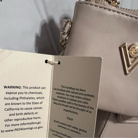Valentino Orlandi Top Handle Crossbody Bag with Pouch - Picture 15 of 16